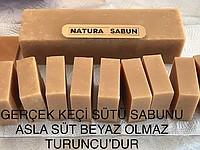 Gerçek keçi sütü sabunu asla beyaz renk olmaz atölyemizde yaptığımız “KEÇİ SÜTÜ SABUNU”” detay için burayı tıklayınız
