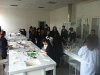 SAINT JOSEPH FRANSIZ LİSESİNDE İDİK FEN BİLİMLERİ HAFTASI ETKİNLİKLERİ İÇİN SABUN YAPTIK